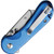 CIVIVI - Elementum Utility -  Stonewash Finish Stainless Blade Holder - Folding Knife w/ Button Lock - Blue Aluminum Handle CIVIVI - Elementum Utility -  Stonewash Finish Stainless Blade Holder - Folding Knife w/ Button Lock - Blue Aluminum Handle
