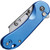 CIVIVI - Elementum Utility -  Stonewash Finish Stainless Blade Holder - Folding Knife w/ Button Lock - Blue Aluminum Handle CIVIVI - Elementum Utility -  Stonewash Finish Stainless Blade Holder - Folding Knife w/ Button Lock - Blue Aluminum Handle