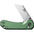 CIVIVI - Elementum Utility -  Stonewash Finish Stainless Blade Holder - Folding Knife w/ Button Lock - Green Aluminum Handle CIVIVI - Elementum Utility -  Stonewash Finish Stainless Blade Holder - Folding Knife w/ Button Lock - Green Aluminum Handle