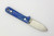 LT Wright Knives Next Gen - Flat Grind - A2 Steel - HomeBrew Blue Sky w/ Blue Liners LT Wright Knives Next Gen - Flat Grind - A2 Steel - HomeBrew Blue Sky w/ Blue Liners