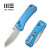 WE Knife Company - Banter 2 - 2.87" CPM S35VN Foldable Knife w/ Blue Titanium Handle