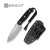 Sencut - Toxodon - 4.57" 9Cr18MoV Fixed Blade Knife w/ Black G10 Handle Sencut - Toxodon - 4.57" 9Cr18MoV Fixed Blade Knife w/ Black G10 Handle