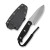 Sencut - Toxodon - 4.57" 9Cr18MoV Fixed Blade Knife w/ Black G10 Handle Sencut - Toxodon - 4.57" 9Cr18MoV Fixed Blade Knife w/ Black G10 Handle
