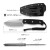 Sencut - Toxodon - 4.57" 9Cr18MoV Fixed Blade Knife w/ Black G10 Handle Sencut - Toxodon - 4.57" 9Cr18MoV Fixed Blade Knife w/ Black G10 Handle