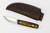 LT Wright Knives Pronghorn - Magnacut - Scandi Grind - Desert Ironwood w/ Black Liners - 2