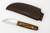 LT Wright Knives Pronghorn - Magnacut - Scandi Grind - Desert Ironwood w/ Black Liners - 2