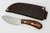 LT Wright Knives Camp MUK - Flat Grind - A2 Steel - Desert Ironwood w/ Black Liners - 2 LT Wright Knives Camp MUK - Flat Grind - A2 Steel - Desert Ironwood w/ Black Liners - 2