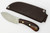 LT Wright Knives Camp MUK - Flat Grind - A2 Steel - Desert Ironwood w/ Black Liners - 6 LT Wright Knives Camp MUK - Flat Grind - A2 Steel - Desert Ironwood w/ Black Liners - 6
