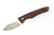 Chuck Richards Knives: Skeeter Creek - 2.7" S30V Steel Blade - Natural Linen Canvas Micarta Handle