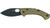 Fox Knives - Zero 2.0 Desert Warrior - 2.76"  Becut Steel Folding Blade w/ OD Green FRN Handle