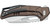 Fox Knives - Chronos - 3.54" Magnacut Steel Folding Blade w/ Bronze Anodized Aluminum Handle