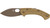Fox Knives - Zero 2.0 Desert Warrior - 2.76"  Becut Steel Folding Blade w/ Coyote Tan FRN Handle