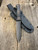 Dave Wenger Blades: Pilot - 5.25" CPM-3V Steel Blade - Black Canvas Micarta - Kydex Sheath