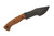 Dave Wenger Blades: Tracker Jr. - CPM 3V Steel - Without Sawtooth - Vintage Canvas Micarta - Kydex Sheath