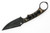T.Kell Knives: Nightstalker - 3.25" Nickle Boron AEB-L Steel Blade w/ Black & Brown Burl G10 handle
