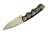 T.Kell Knives: Combatant - 3.21" Nickle Boron AEB-L Steel Blade w/ Black & Green Burl G10 handle