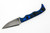 T.Kell Knives: Agent 003 - 3.25" Nickle Boron 80CRV2 Steel Blade w/ Black & Blue Burl G10 handle