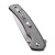 Sencut - Serene - 3.48" Satin D2 Steel Folding Blade w/ Gray Aluminum Handle