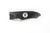 Hoffner Knives: SNAP Flatline - 3.5" Damascus Folding Knife - Carbon Fiber Handle