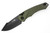 Heretic Knives - Mini Pariah - Auto - 3.36" Magnacut Steel Blade W/ OD Green Handle