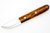 LT Wright Knives BoatTail Scandi - Magnacut Steel - Desert Ironwood W/ Black Liners - 9