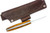 LT Wright Knives BoatTail Scandi - Magnacut Steel - Desert Ironwood W/ Black Liners - 7