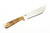 Woods Monkey - Widdle Chete by L.T. Wright - AEB-L Steel - Convex Machete Grind - Satin Finish - Brown Bone Handle - 2