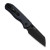 Kizer Knives - Drop Bear 2 - 2.97" Black DLC Nitro-V Blade W/ Blue Canyon Richlite Handle