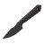 Kizer Knives - Mini Harpoon - 3" Black DLC S45VN Fixed Blade W/ Fat Carbon Handle