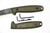 TKC:  Canvas Micarta Handle for ESEE RB3 - OD Green