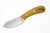 Battle Horse Knives - Camp Muk - 01 Steel Fixed Blade w/ Natural Canvas Micarta Handle