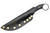 Bone River Co. - Serpo - 3.5" 52100 Steel W/ Black Jute Micarta Handle