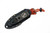 Angler Knives - Swimmer - CPM Magnacut Steel - Saber Swedge Grind - Black & Orange Paracord Wrapped Handle