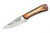 Darlington Edgecraft - Sugar Mama - Cinnamon Dymalux W/ Orange G10 Pinstripes & Grey Liners - Nitro-V Steel