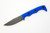 T.Kell Knives: Agent 005 - 3.25" Nickle Boron 80CRV2 Steel Blade w/ Blue Battlelock Handle