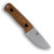 Reiff Knives: Rangewolf - Fixed Blade - MagnaCut, Stonewash, Black & Orange G10 Handle