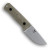 Reiff Knives: Rangewolf - Fixed Blade - MagnaCut, Stonewash, Green Canvas Micarta Handle