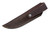 Hellbender Blade Co. - Ranch Hand - 3" Magnacut Stonewash Steel Fixed Blade W/ Brown Burlap Micarta