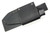 Dave Wenger Blades: Tracker - CPM 3V Steel - Without Sawtooth - Sculpted Black Canvas Micarta Handle - Kydex Sheath