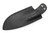 Primitive Woodsman - Scout - 3.5" Black Oxide 80CRV2 Steel Blade w/ Sculpted Black Rubber Handle