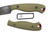 TKC G10 Handle for ESEE JG3 - Ranger Green W/ Red Liner