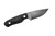Anthem Knife & Implement - Mule - 3.5" Black Stonewash 52100 Steel Fixed Blade W/ Black G10 Handle