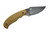 Anthem Knife & Implement - Outpost - 4.25" Black Cerakote 52100 Steel Fixed Blade W/ Tan G10 Handle