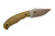 Anthem Knife & Implement - Outpost - 4.25" Tan Cerakote 52100 Steel Fixed Blade W/ Tan G10 Handle