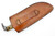 Drifter Blades - Pathfinder - 3.25" 80CRV2 Steel Fixed Blade W/ Bourbon Oak Handle and Leather Sheath