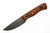 Knives By Nuge - Bruin - 3.75" Tumbled Finished CPM-154 Stainless Steel Blade W/ TKC Exclusive Orange & Black G-10 Handle