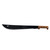 Condor Tool and Knife - El Salvador Machete - 1075 Carbon Steel - Walnut Handle W/ Leather Sheath