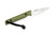 JP Bladesmithing - Wharnfang EDC- 2.25" AEB-L Fixed Blade W/ OD Green G10 Handle & Black Kydex Sheath