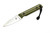 JP Bladesmithing - Wharnfang XL - 3.125" AEB-L Fixed Blade W/ OD Green G-10 Handle & Black Kydex Sheath