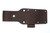 TKC: ESEE 6 Leather Backer - Brown WITH Firesteel